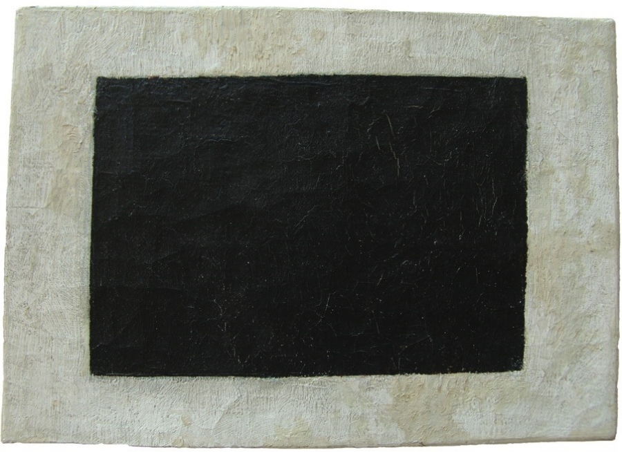[DAY 9] Kazimir Malevich, Black Quadrilateral, 1915