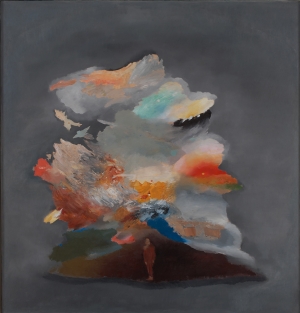 [DAY 24] Solomon Nikritin, “Man and Cloud”, 1930